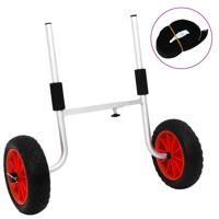 VidaXL Kajaktrolley 90 kg aluminium