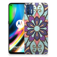 Motorola Moto G9 Plus | TPU Case | Purple Flower