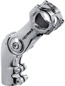 Ergotec stuurpen octopus ahead 50 verstelbaar ø28,6 / 110 / 31,8 mm zilver