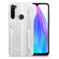 Xiaomi Redmi Note 8T | Bumper Hoesje | White Wood
