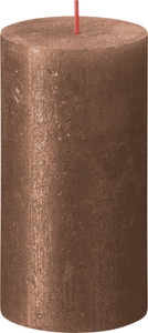 Stompkaars Shimmer 130/68 Copper - Bolsius