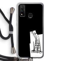 Musketon Painter: Huawei P Smart (2020) Transparant Hoesje met koord