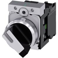 Siemens 3SU11502BF601BA0 3SU1150-2BF60-1BA0 Draaischakelaar Metalen frontring, Hoogglans Zwart, Wit 1 x 90 ° 1 stuk(s) Siemens 3SU11502BF601BA0 3SU1150-2BF60-1BA0 Draaischakelaar Metalen frontring, Hoogglans Zwart, Wit 1 x 90 ° 1 stuk(s)