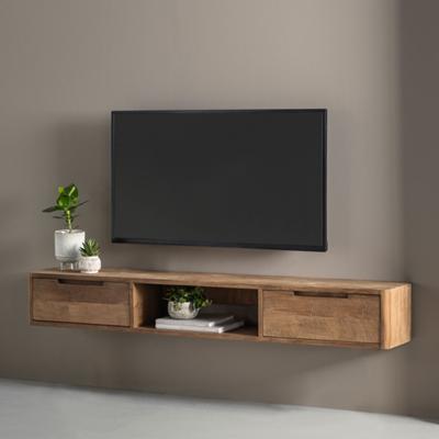 DTP Home Hangend TV-meubel 'Bliss' Teakhout, 160cm