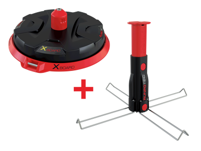 Runpo kabelafroller XB300 multifuncioneel X-Board 300KG met opzetstuk super handig in gebruik