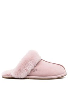 UGG chaussons Scuffette II à bordure en fourrure - Rose