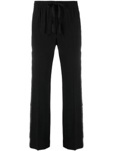 Zadig&Voltaire pantalon à bandes contrastantes - Noir