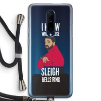 Sleigh Bells Ring: OnePlus 7 Pro Transparant Hoesje met koord
