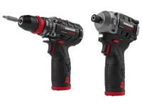 PARKSIDE PERFORMANCE Accu-schroefboormachine en -slagschroevendraaier 12 V met accu&apos;s en lader
