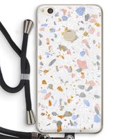 Terrazzo N°8: Huawei Ascend P8 Lite (2017) Transparant Hoesje met koord