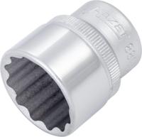 HAZET Dopsleutel 880Z-21 · 3/8 inch (10 mm) vierkant hol · Buitentwaalfkant tractieprofiel · SW 21 mm