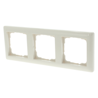 Gira Standard 55 Afdekraam | Inbouw | 3-voudig | Crème - 66.052.24