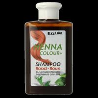 Henna Cure&Care Shampoo colour + rood 300 Milliliter