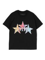 AMIRI KIDS t-shirt en coton à logo imprimé - Noir