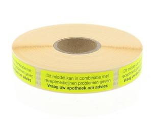 Blockland Strooketiket in combi receptmedicijnen problemen