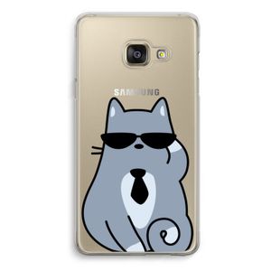 Cool cat: Samsung A3 (2017) Transparant Hoesje