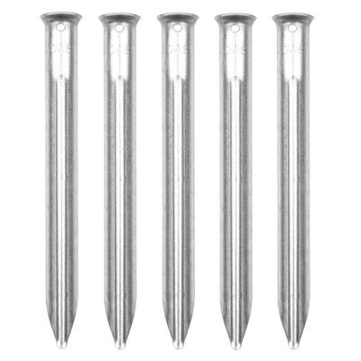 Tent haringen extra stevig - 12x - 24 cm - Metaal - Kampeer spullen - Outdoor kwaliteit