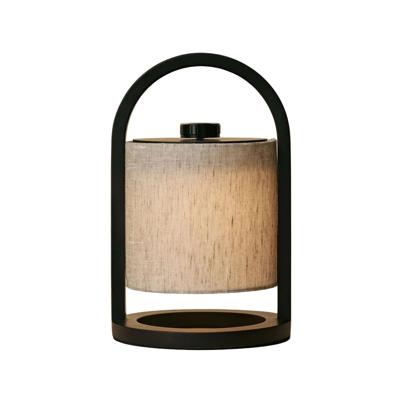 Tafellamp oplaadbaar River Black & Gray Wooden Tafellamp oplaadbaar River Black & Gray Wooden