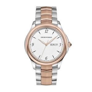 Emporio Armani Armani Staalgrijs Bruin Man Ar2073