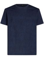 ETRO t-shirt en coton à imprimé cachemire - Bleu - thumbnail