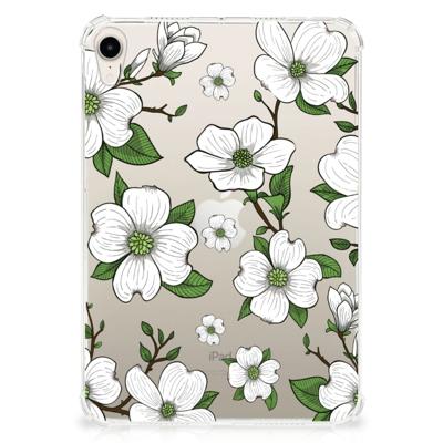 Apple iPad mini 6 (2021) | Siliconen hoesje | Dogwood Flowers Apple iPad mini 6 (2021) | Siliconen hoesje | Dogwood Flowers