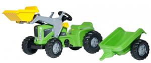 Rolly toys Traptractor RollyKiddy Futura junior groen/zwart