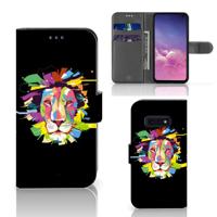 Samsung Galaxy S10e Leuk Hoesje Lion Color