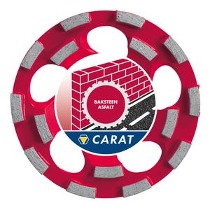 Carat Carat Slijpkop Dustec ® Ø180X22.23Mm Type Baksteen Premium - CUBD1803A0