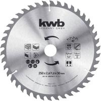 kwb 589359 Cirkelzaagblad 250 x 30 mm 1 stuk(s)