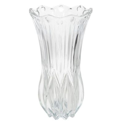 Bloemenvaas - helder glas - D13 x 23 cm