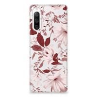 Smartphone hoesje Sony Xperia 10 IV Watercolor Flowers