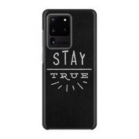 Stay true: Volledig geprint Samsung Galaxy S20 Ultra Hoesje