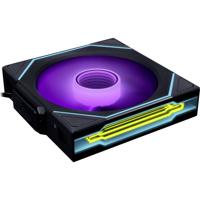 Lian Li UNI FAN SL-INF PC-ventilator Zwart (b x h x d) 120 x 28 x 122 mm