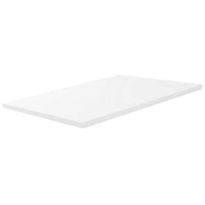 Wiesbaden Vision Topblad - 800x460x25mm - Wit