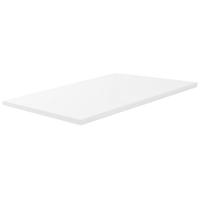 Wiesbaden Vision Topblad - 800x460x25mm - Wit