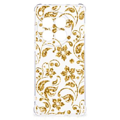 OnePlus 12 Case Gouden Bloemen OnePlus 12 Case Gouden Bloemen