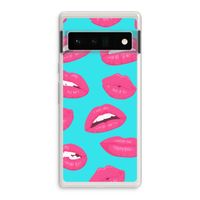 Bite my lip: Google Pixel 6 Pro Transparant Hoesje
