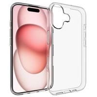 Lunso iPhone 17 - TPU Backcover hoes - Transparant Lunso iPhone 17 - TPU Backcover hoes - Transparant