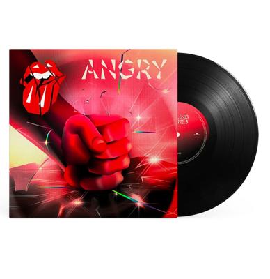 The Rolling Stones - Angry (Geëtst) 10 Inch Vinyl LAATSTE STUKS