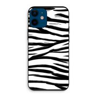 Zebra pattern: iPhone 12 mini Biologisch afbreekbaar hoesje