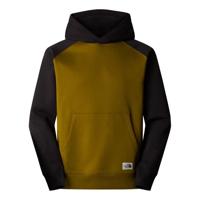 The North Face Heritage Hoodie Trui Heren Moss Green - TNF Black L