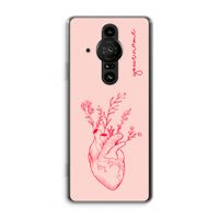 Blooming Heart: Sony Xperia Pro-I Transparant Hoesje