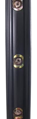 Sunrace achterwiel 28" / 622*19c zac19 8/9/10 speed hbm53 qr naaf zwart