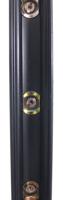 Sunrace achterwiel 28" / 622*19c zac19 8/9/10 speed hbm53 qr naaf zwart