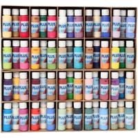 Plus Color acrylverf, diverse kleuren, 60x60 ml/ 1 doos
