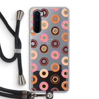 Donuts: OnePlus Nord Transparant Hoesje met koord