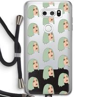 King Kylie: LG V30 Transparant Hoesje met koord
