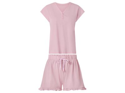 esmara Korte dames pyjama (Lichtroze, L (44/46))