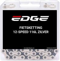 Edge Fietsketting 12 speed chn-006 met 116 schakels - zilver