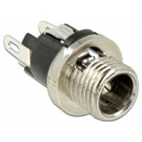 Delock 89910 Laagspannings-connector Bus, inbouw 5.5 mm 2.1 mm 1 stuk(s)
